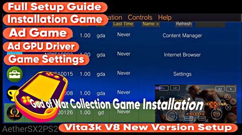 Vita3K Full Setup Guide .